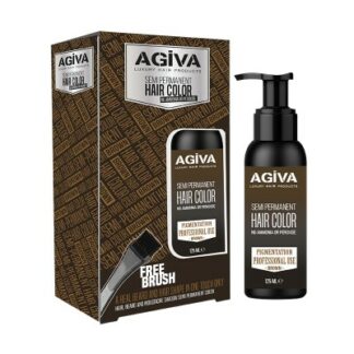 Agiva Semi Permanent Hair Color Brown 125ml