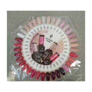Carta De Color Gel Polish Nº 1