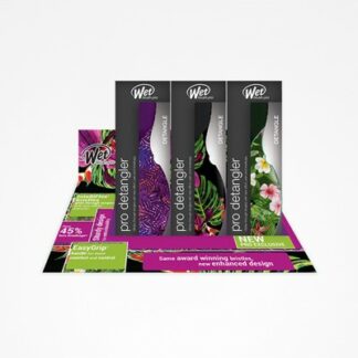 Expositor Cepillos Wet Brush Professional Pro Neon Tropics 9 Unids