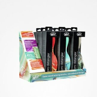 Expositor Cepillos Wet Brush Professional Pro Organic Swirl 9 Unids