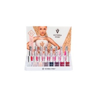 Nail Polish Pack 001-019 +3 Bases + 2 Top + Display