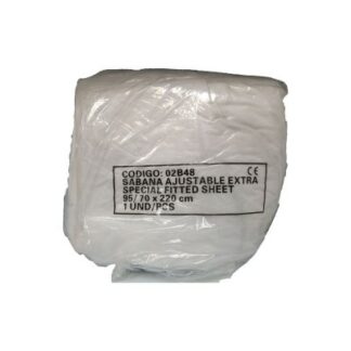 Sabana Ajustable Extra 95 X 220cm Pack 10 Unidades