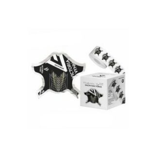 Salon Nail Forms Basic Black 100 Uds