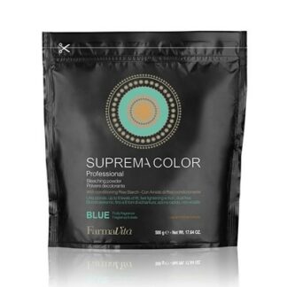 Suprema Color Bleaching Powder Blue Alluminium Bag 500gr