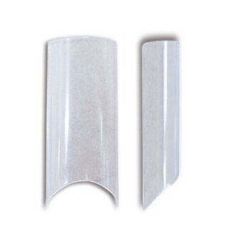 Tips Transparentes Curvatura De 50u