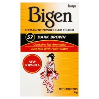 Bigen Hair Color Dark Brown Nº57 6gr