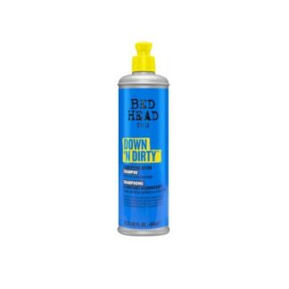 Bed Head Down 'N Dirty Clarifying Detox Shampoo 400ml ¡Nuevo!