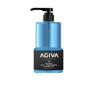 Agiva Freshness Anti - Razor Burn Shaving Gel 1000ml Nuevo Formato