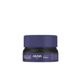Agiva Hair Styling Aqua Wax Cool Bright Purple 08 155ml Nuevo Formato