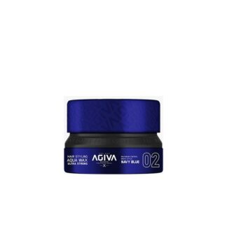 Agiva Hair Styling Aqua Wax Ultra Strong Navy Blue 02 155ml Nuevo Formato