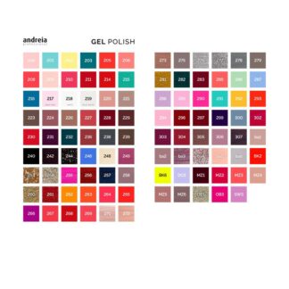 Carta De Colores Gel Polish