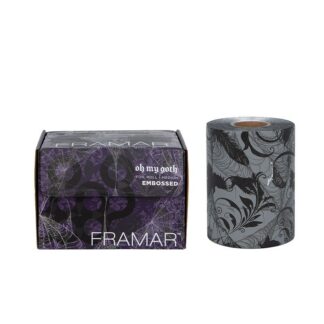 Framar Embossed Roll Medium Oh My Goth 320ft