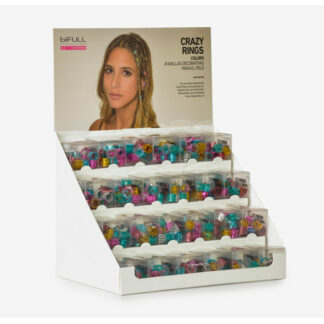 Bifull Expositor Crazy Rings Colores 24 Uds