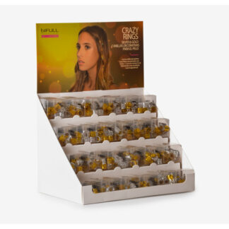 Bifull Expositor Crazy Rings Silver & Gold 24 Uds