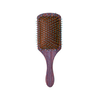 Cepillo Striped Wood Brown Raqueta Bifull