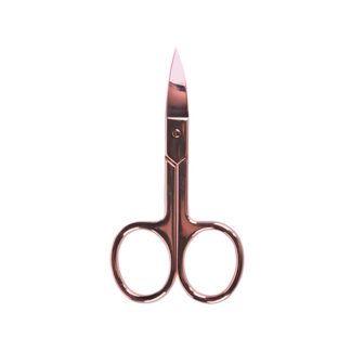 Bifull Pink Bronze Tijera Manicura Curvada 9,3cm
