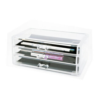Bifull Treasure Organizador Estetica 3 Cajones Transparentes