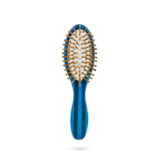 Bifull Cepillo Ovalado Striped Timber Blue