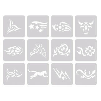 Bifull Hair Tattoo Kit 12 Modelos
