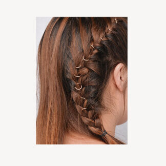 Anillas Decorativas Para El Cabello 10 Unds