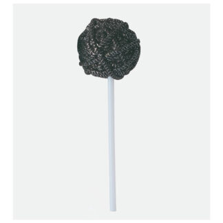 Piruleta Lollipop Round Color Black Silver