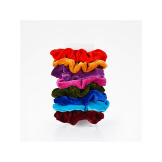 Bifull Coleteros Colores Hairband Velvet 04 Colors (Pack 8 Unids)