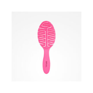 Cepillo Esqueleto Desenredante Fluor Leaf Rosa