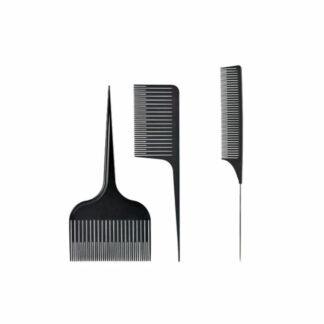Kit Peines Negros Especial Mechas 3u
