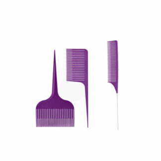Kit Peines Lilas Especial Mechas 3u