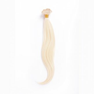 Coleta Lisa 50cm Mod 613 Rubio Platino Natural