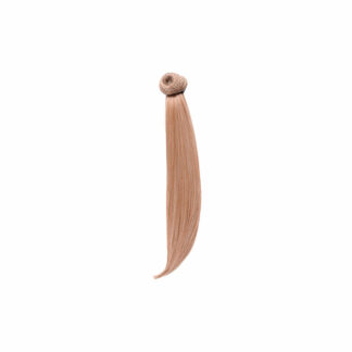 Coleta Lisa Mecjas 50cm Mod 27-613 Rubio Claro/rubio Platino Natural