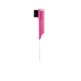 Edge Brush Comb Pink Comb+ Black Bristle