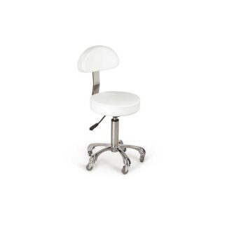 Italor Taburete Con Respaldo Freesia Blanco