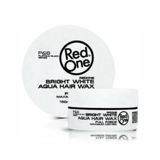Red One Bright White Aqua Hair Wax 150ml
