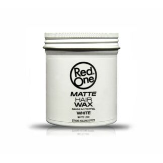 Red One Matte Hair Wax White 100ml