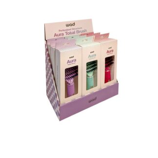 Expositor Brush Aura Green-purple-red (9 Unds)