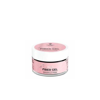 Vv Easy Fiber Gel Sparkle Pink 15ml
