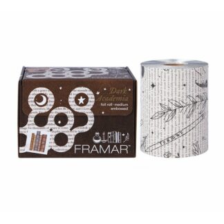 ALUMINIO FRAMAR EMBOSSED ROLL MEDIUM DARK ACADEMIA 320 FT.