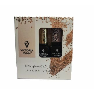 PACK MEGA BASE CLEAR+GEL POLSH 383 VICTORIA VYNN
