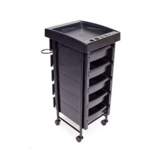 Carrito auxiliar multifuncional loto negro