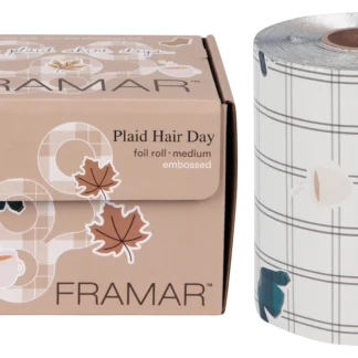 Framar embossed roll medium plaid hair day 320 ft.