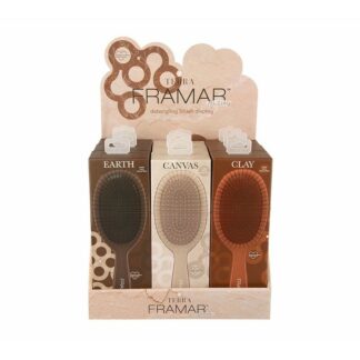 Detangle brush display neutrals terra 9pc