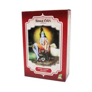 Henna radhe super caoba oscuro polvo 100gr