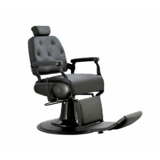 Sillón barbero odiseo black negro ng3