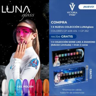 Pack lanzamiento colección gel polish lunaglass