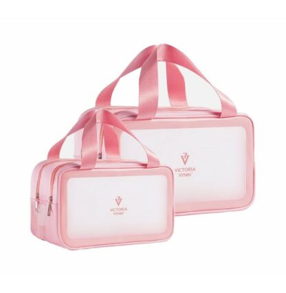 Cosmetic bags two-pack