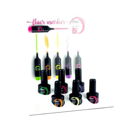 Expositor gel on-off b color fluor marker