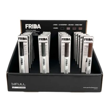 Expositor frida 20+4 uds lápices de cejas liquido 4 puntas
