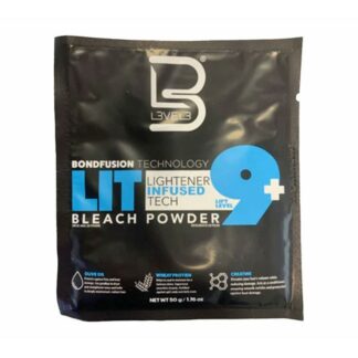 Lit bleach powder sachet 50gr · bleaching powder - l3vel3