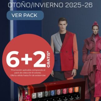 Pack lanzamiento gel polish fashion follower 6+2